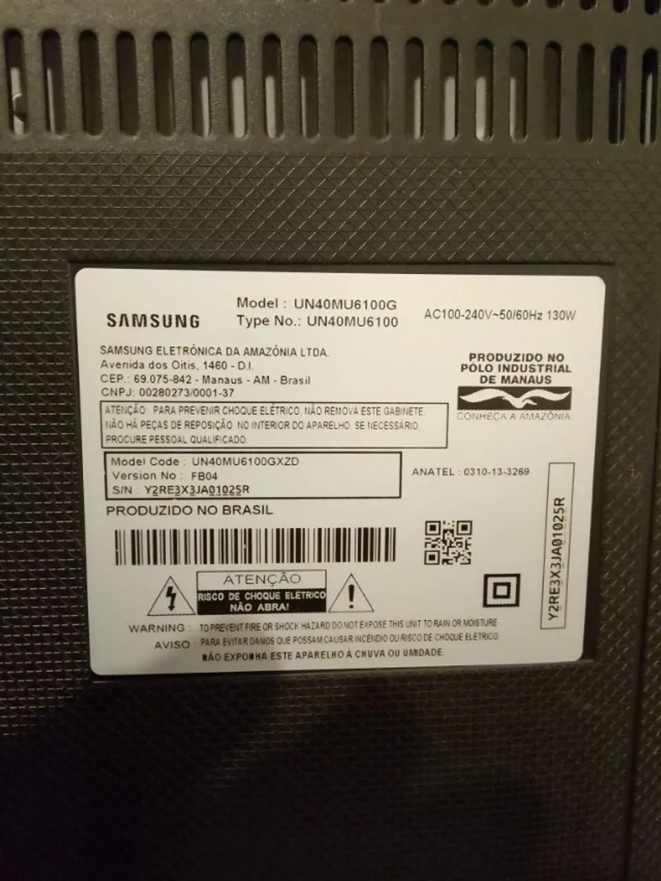 Tv Smart Samsung UN40MU6100G - Foto 3
