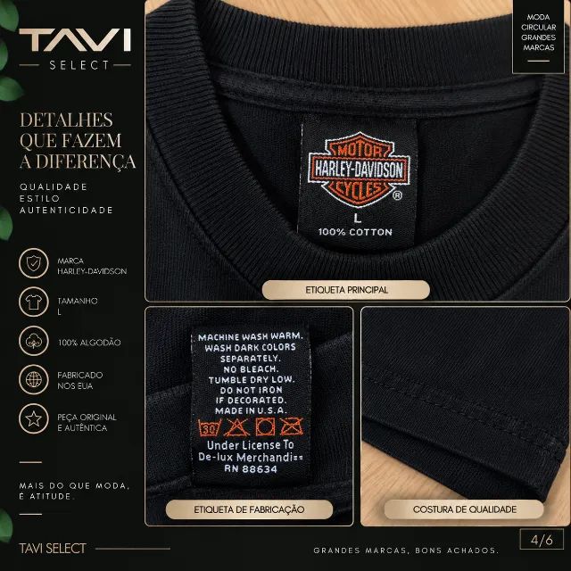 Camiseta Harley-Davidson Las Vegas - Foto 2
