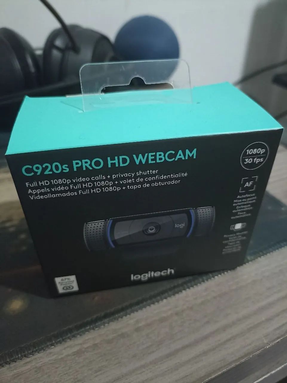 WEBCAM 920S PRO - NOVA