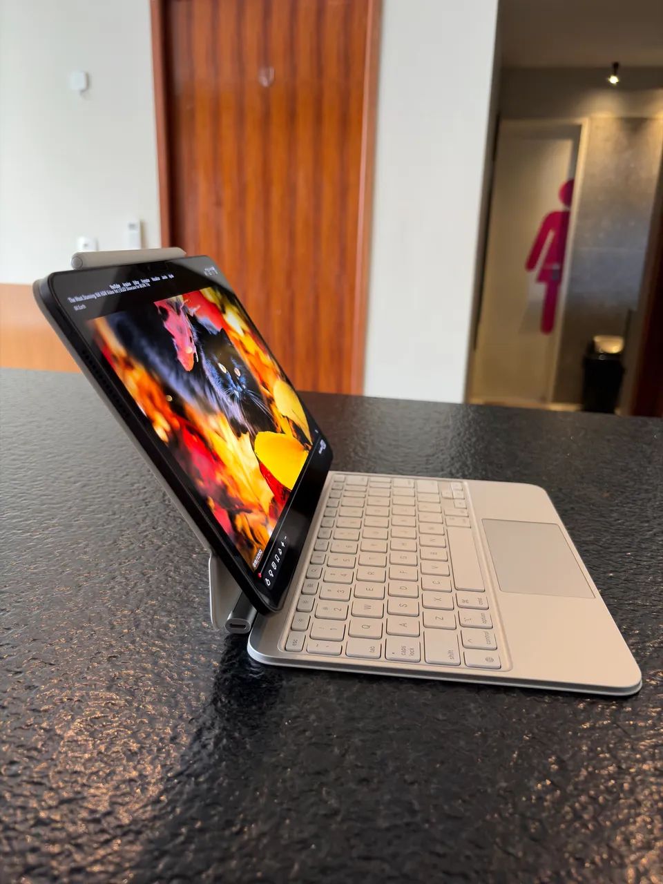 iPad Pro m5 11? (256GB) space black + Magic Keyboard Apple alumínio - Foto 5
