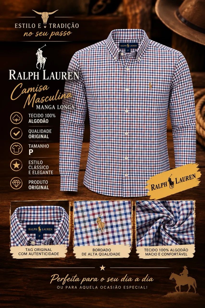 Roupas Country Masculinas  - Foto 5