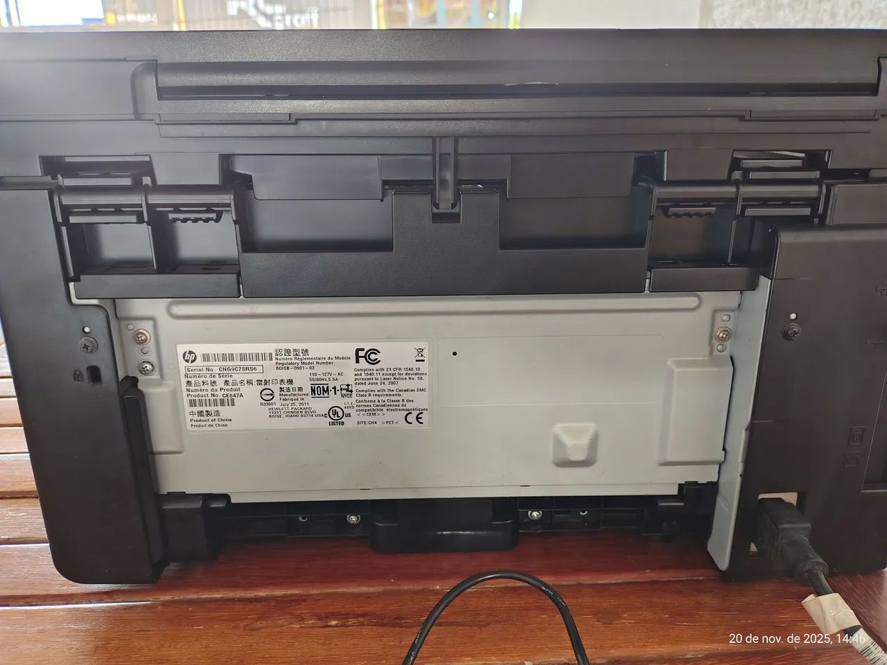 IMPRESSORA HP MULTIFUNCIONAL - TONER