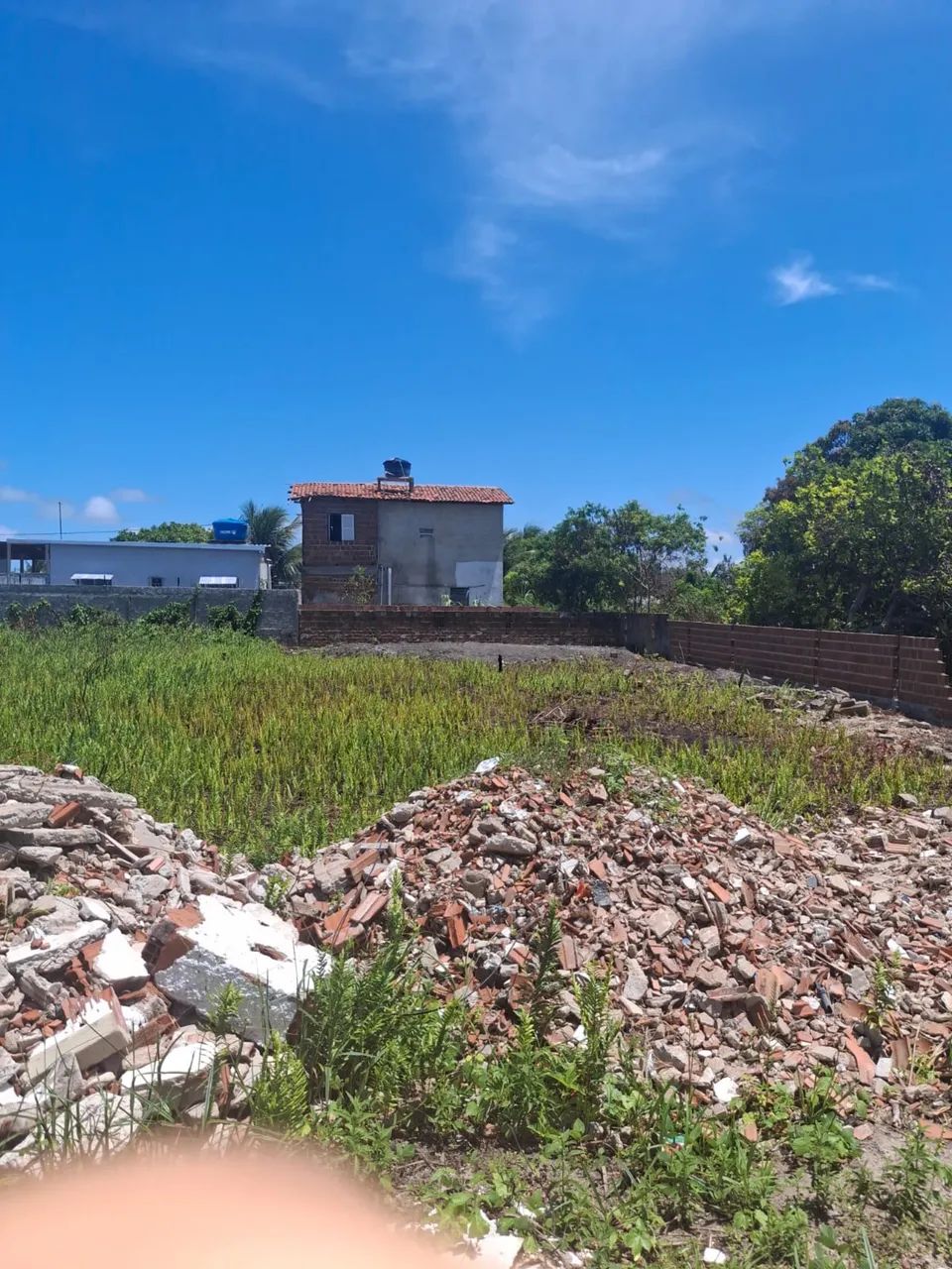 Terreno em pontas de pedra  10x30 com documentação 