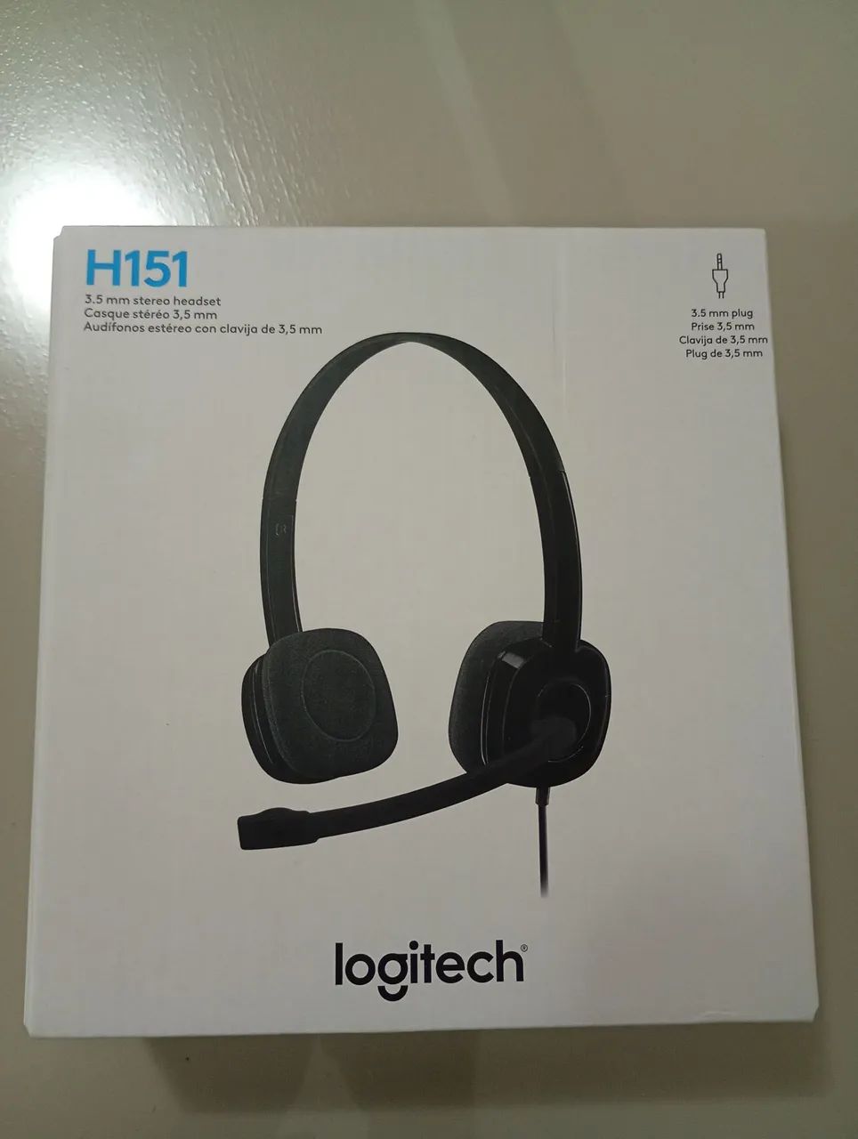 Fone Headset Logitech H151 - Lacrado na Caixa. - Foto 4