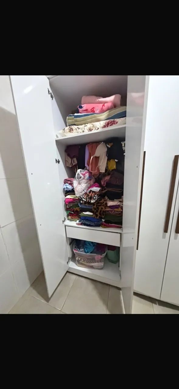 GUARDA ROUPA BRANCO MDF E MDP - Foto 4