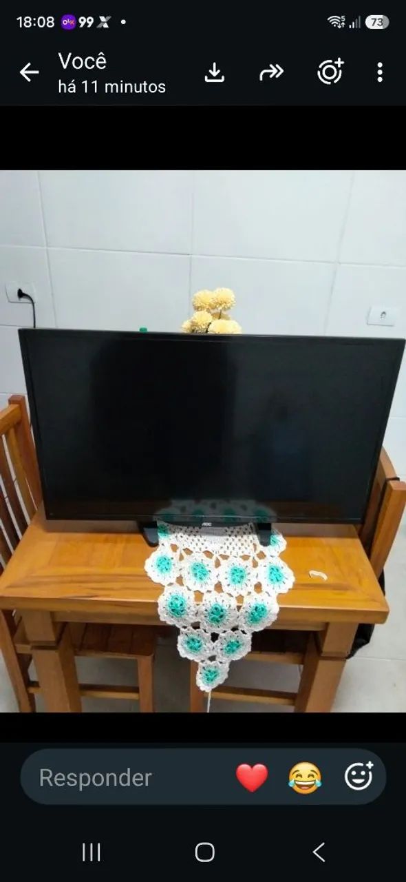 Vende-se  tv 32 polegadas em otimo estado  - Foto 3