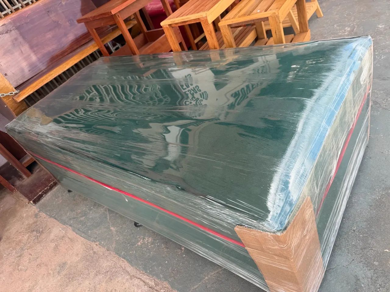 Cama solteiro mola ensacada a pronta entrega  - Foto 4