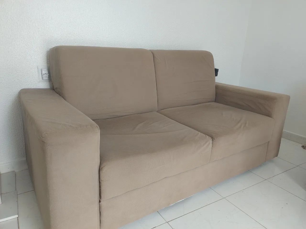 Sofá 2 lugares seminovo - Foto 3
