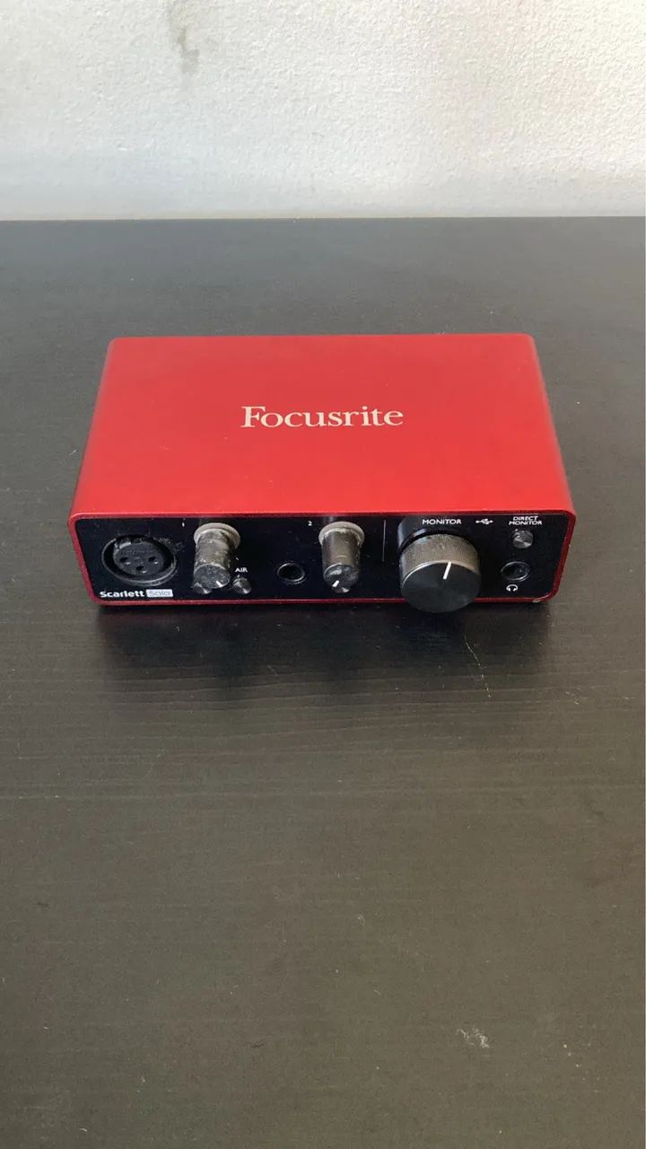 Interface Focusrite Scarlet Solo - Foto 5