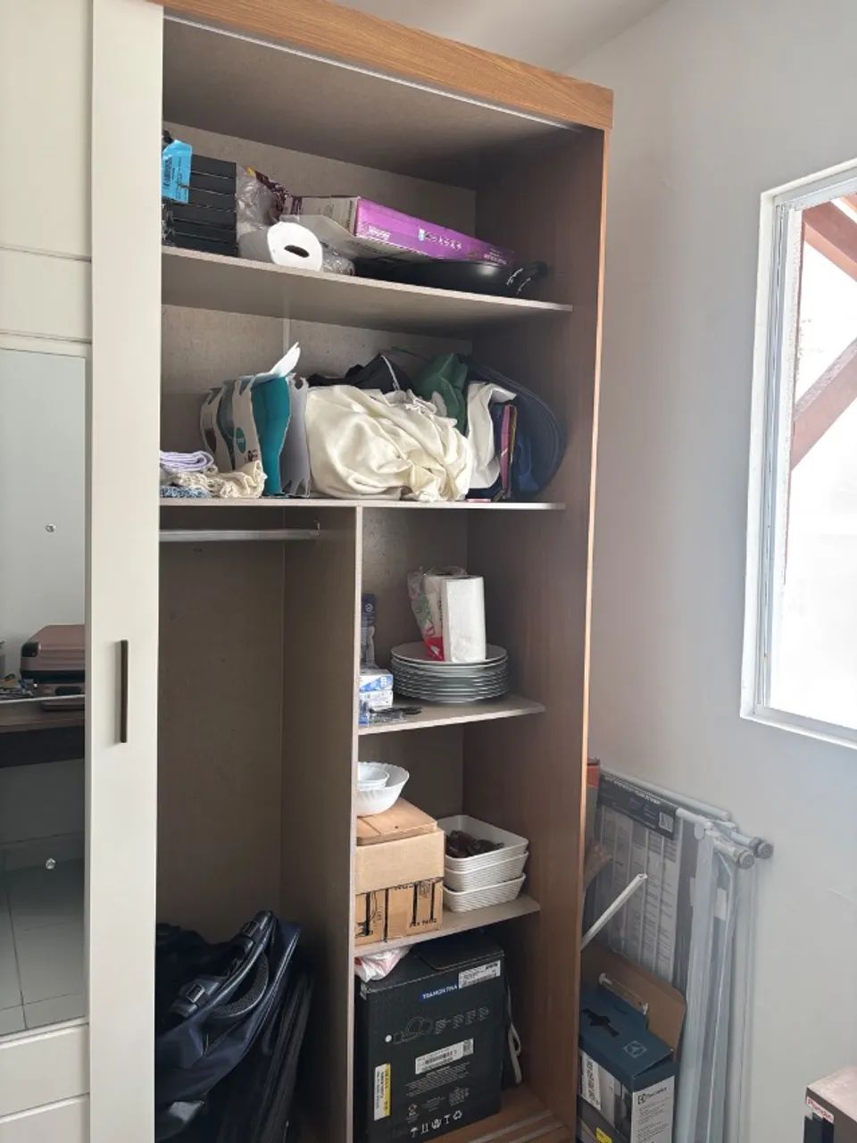 Guarda roupa duas portas 2,20 mdf  - Foto 3