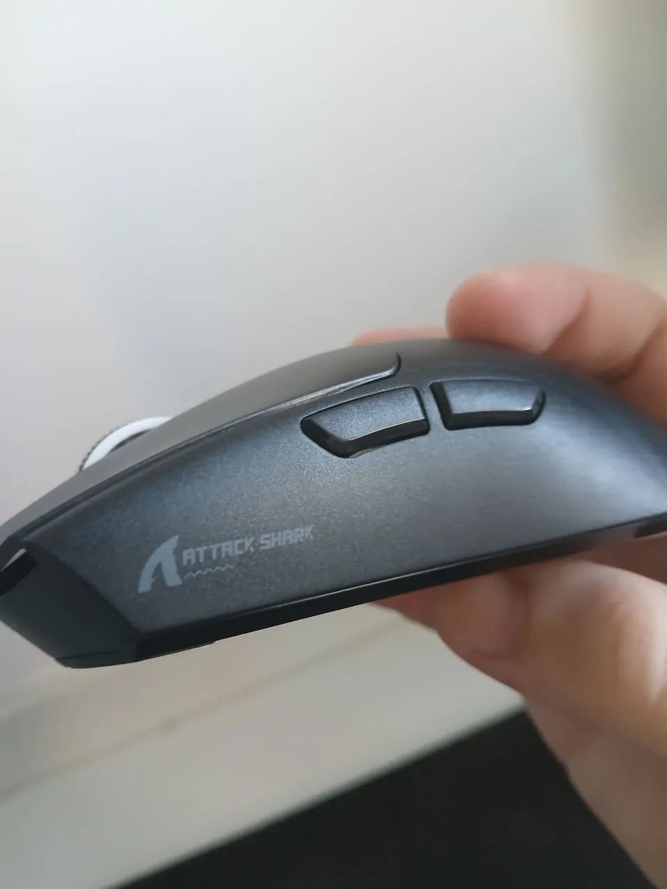 Mouse gamer Attack shark x11 preto c/ dock de carregamento - Foto 2