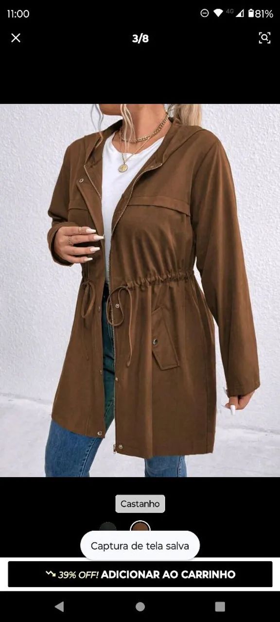 Casaquinho plus size novo - Foto 4