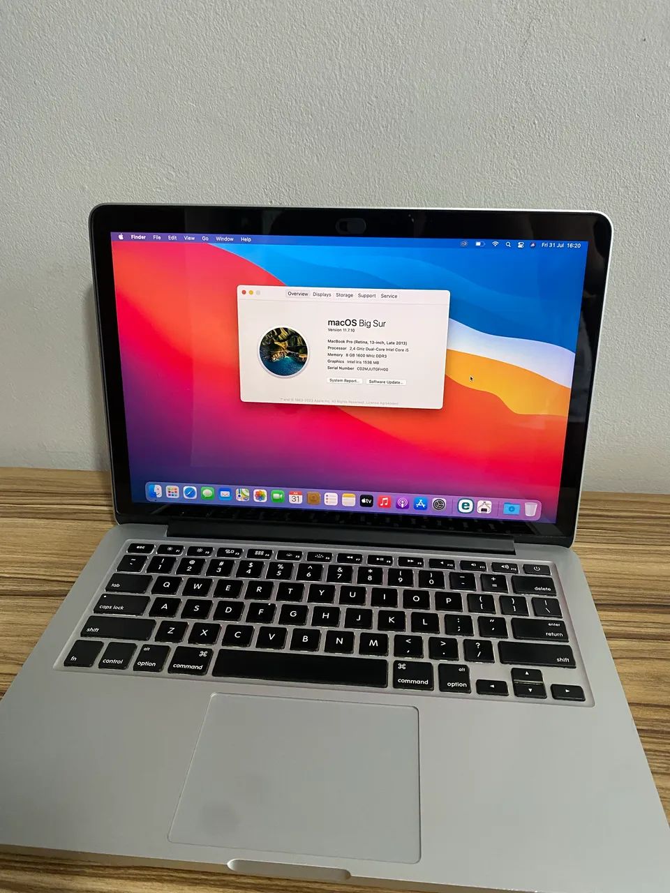 MacBook Pro 13? 2013 | Intel Core i5 | 8GB RAM | SSD 256GB
