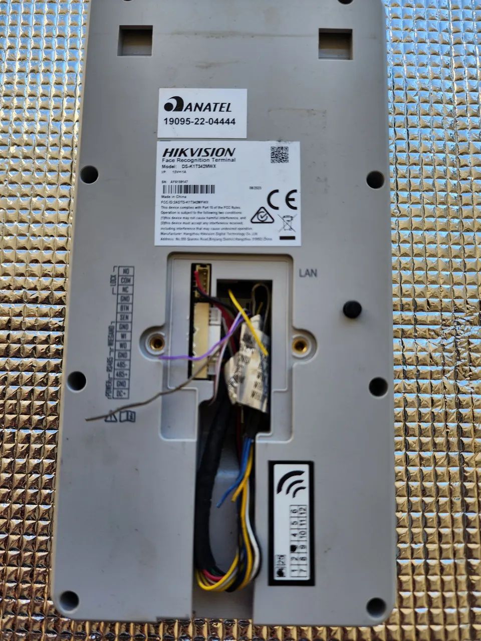 Leitor Facial Hikvision DS-K1T342MWX - Foto 3