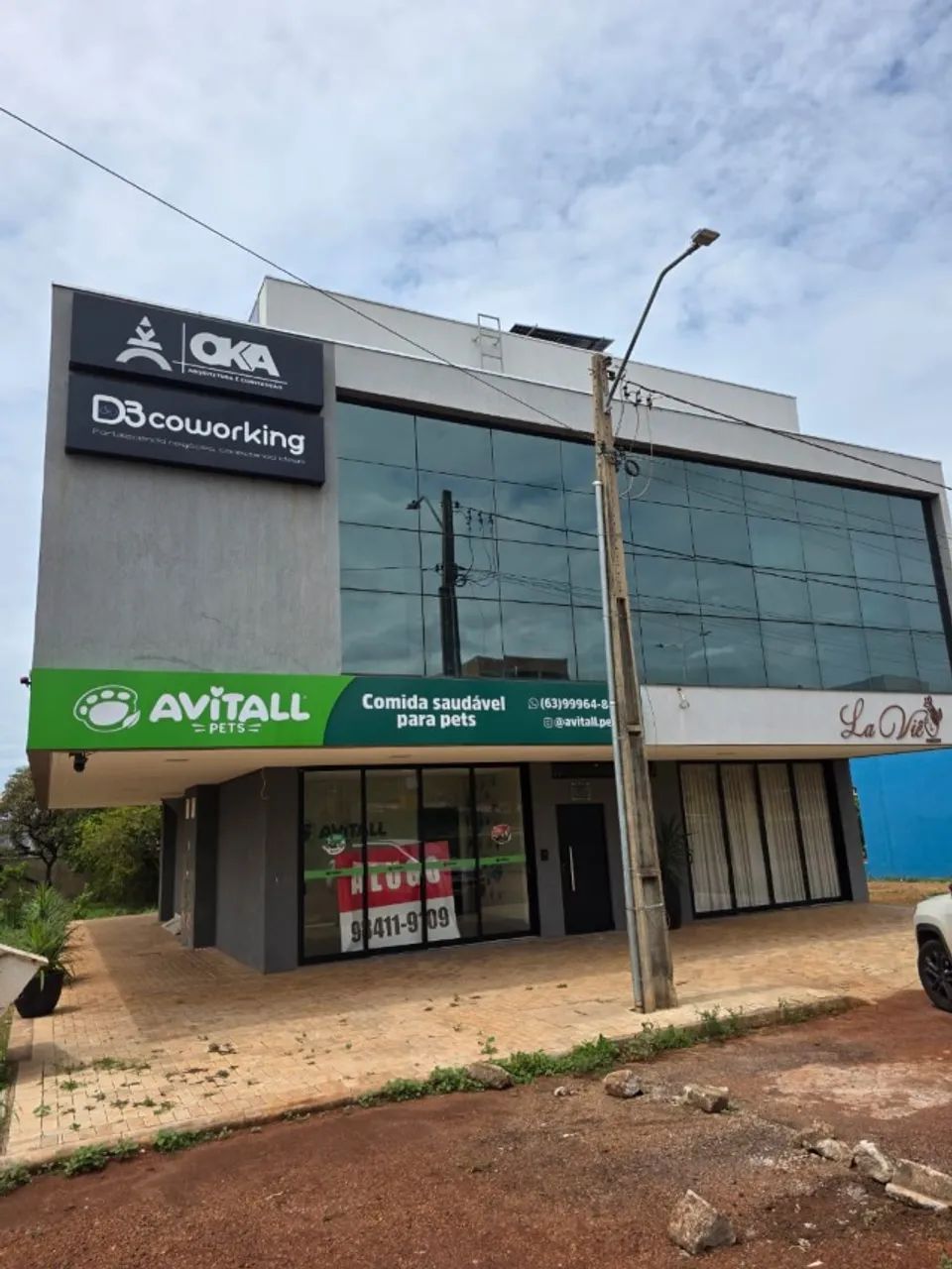 Excelente sala comercial terreo-304 Norte, avenida movimentada