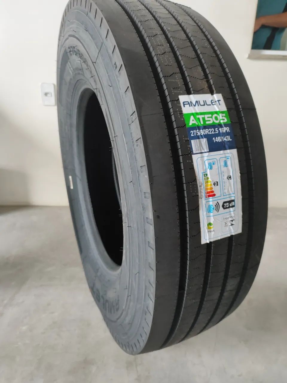 PNEUS AMULET LISO 275/80R22.5 - Foto 2
