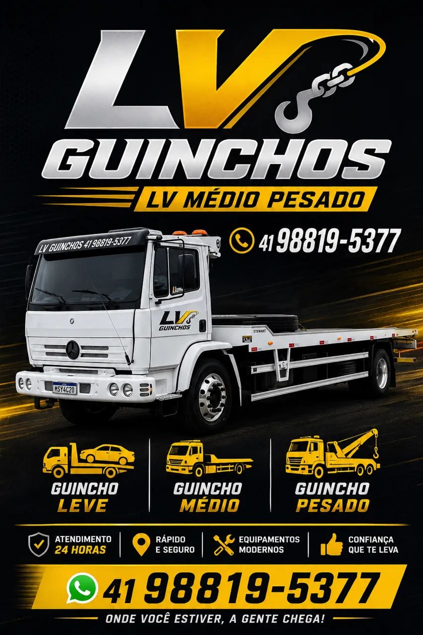 Guincho plataforma médio pesado 