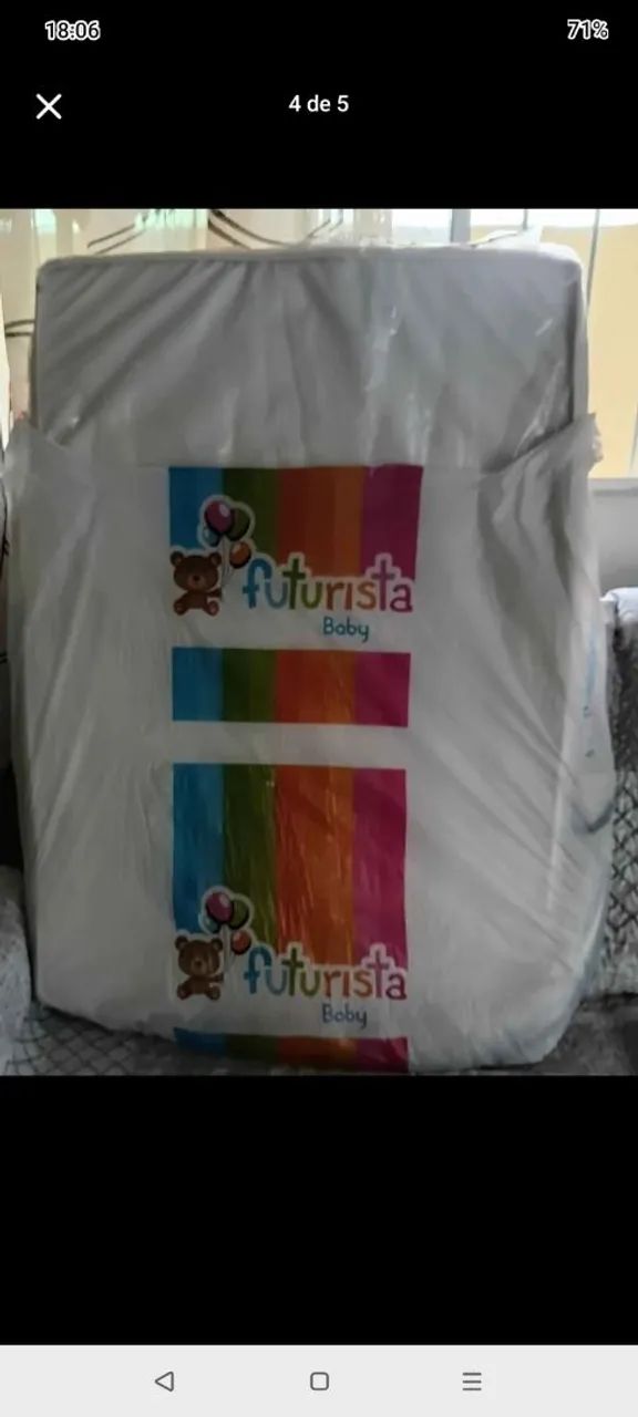 Carinho de bebê e quadrado de bebê. - Foto 4