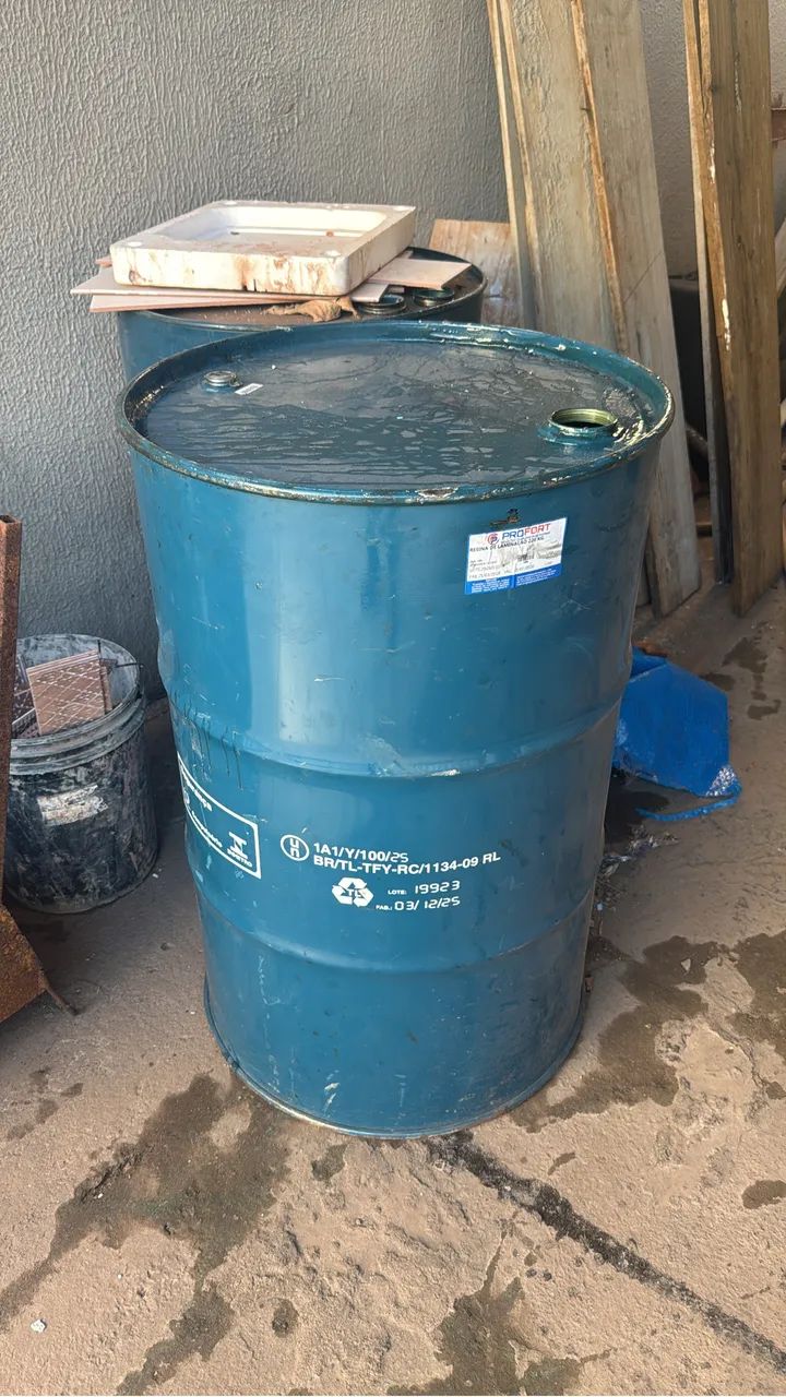 Tambor de ferro 200 lt 