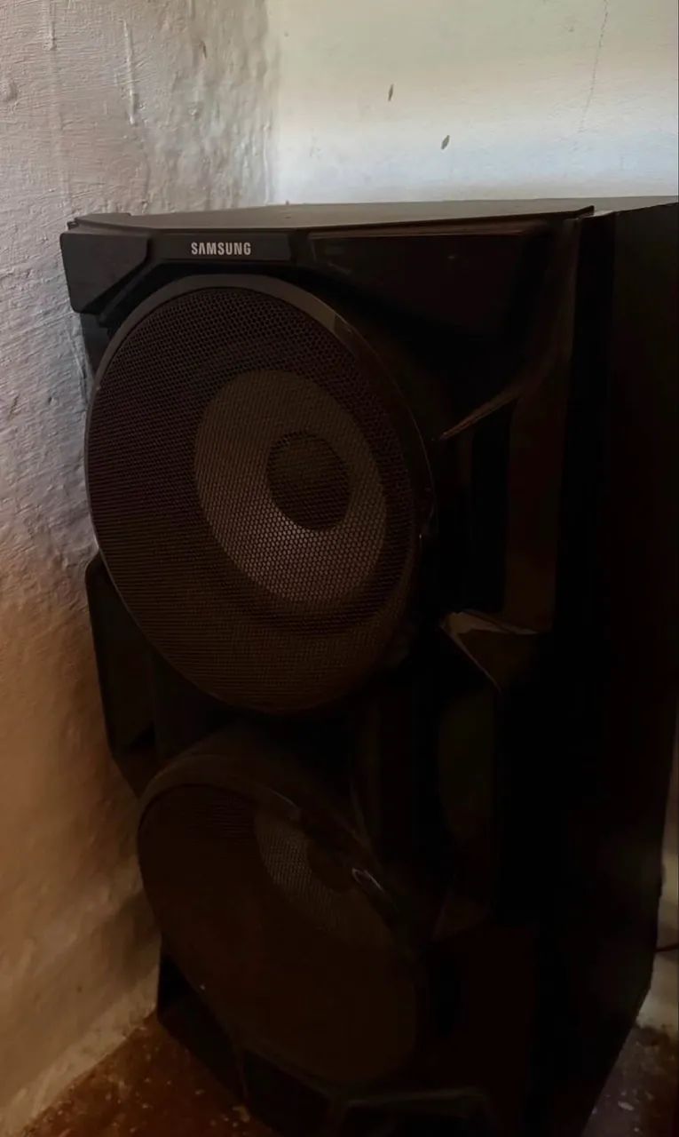 Mini System  Samsung Giga Sound + 2 Caixas Potentes - Foto 2