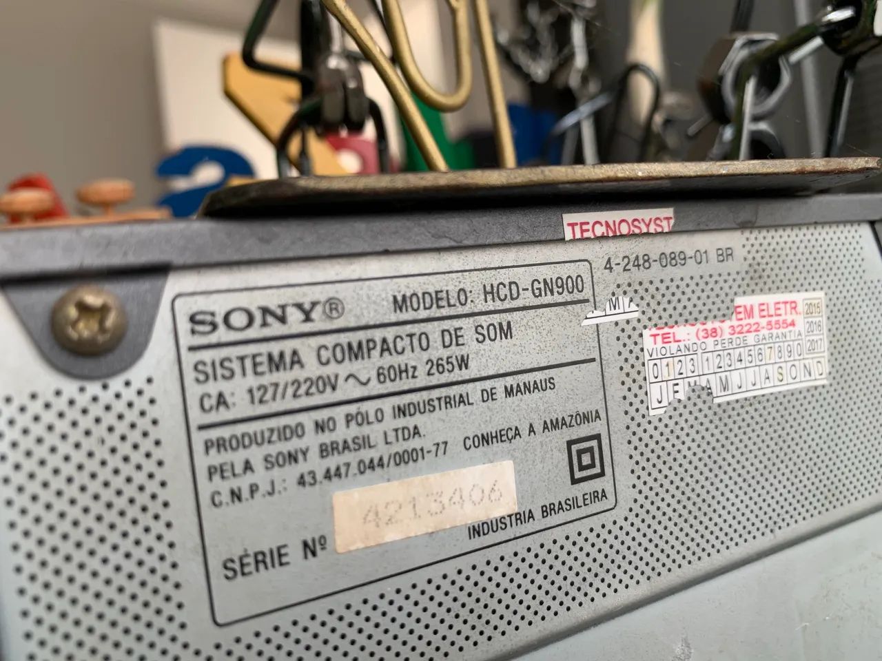 Mini System Sony HCD  GN900 - Foto 4