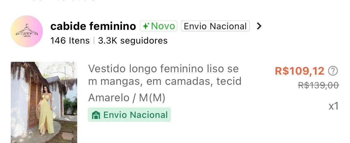 Vestido nunca usado  - Foto 2