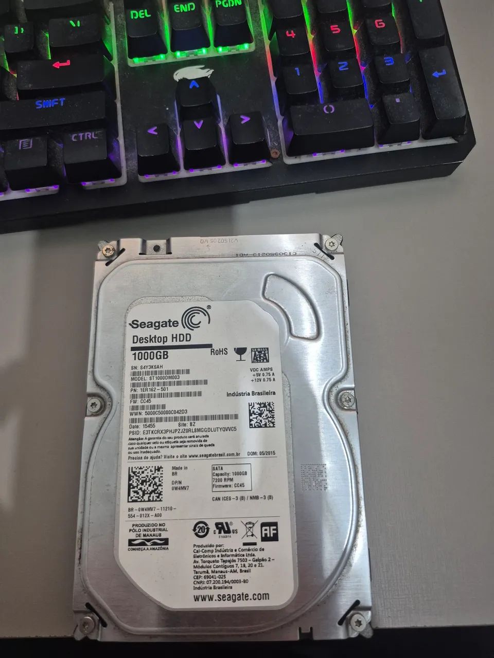 HD seagate 1000gb