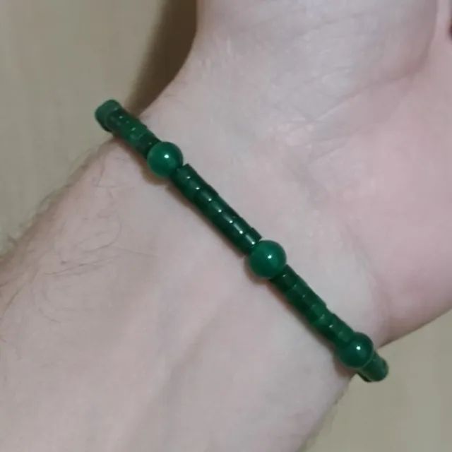 Conjunto 5 pulseiras pedras naturais - Foto 2