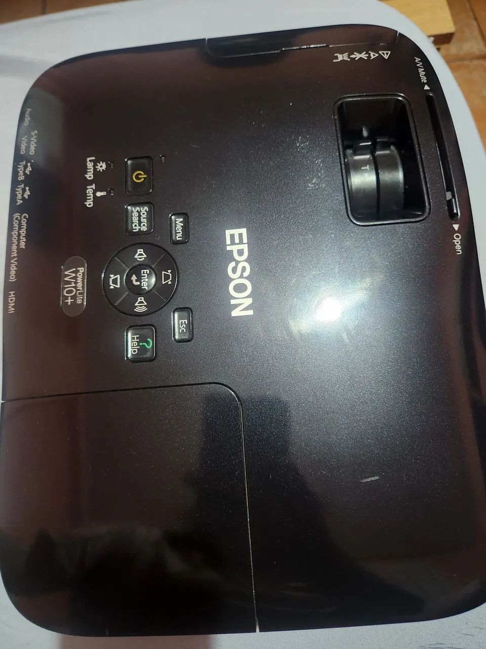 Projetor Epson PowerLite w10+ com HDMI - Foto 4
