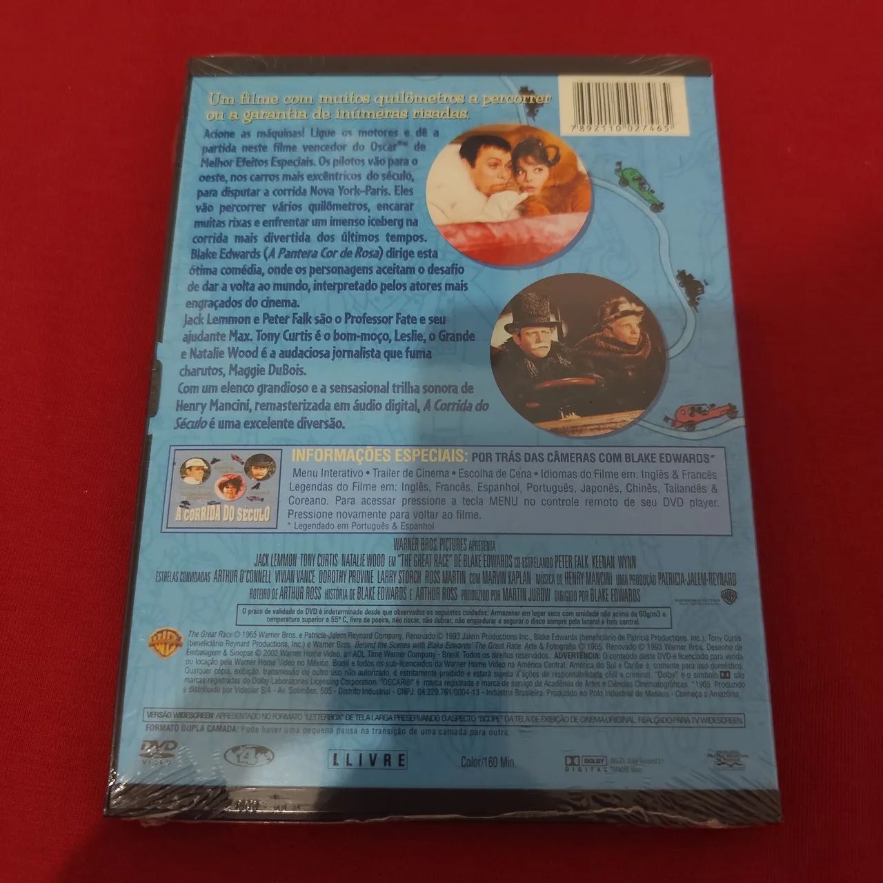 DVD A Corrida do Século (Original/ Lacrado) - Clássico - Foto 2
