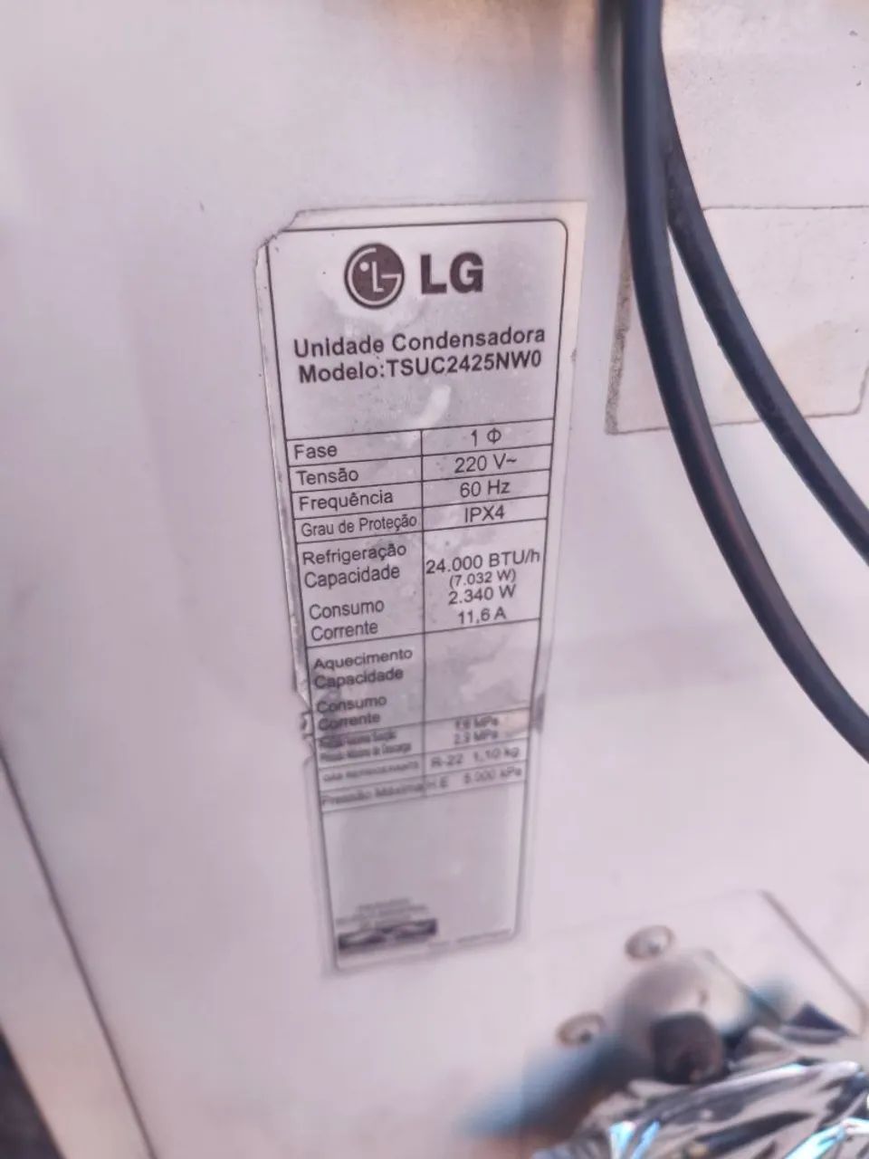 Split 24 BTUs  600 pra levar logo - Foto 4