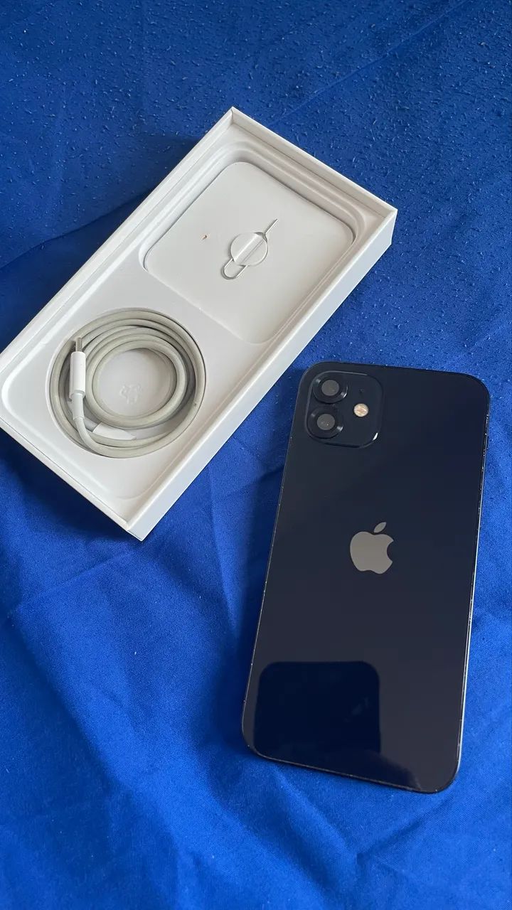 iPhone 12 64GB Completo - Muito Conservado + Caixa Original