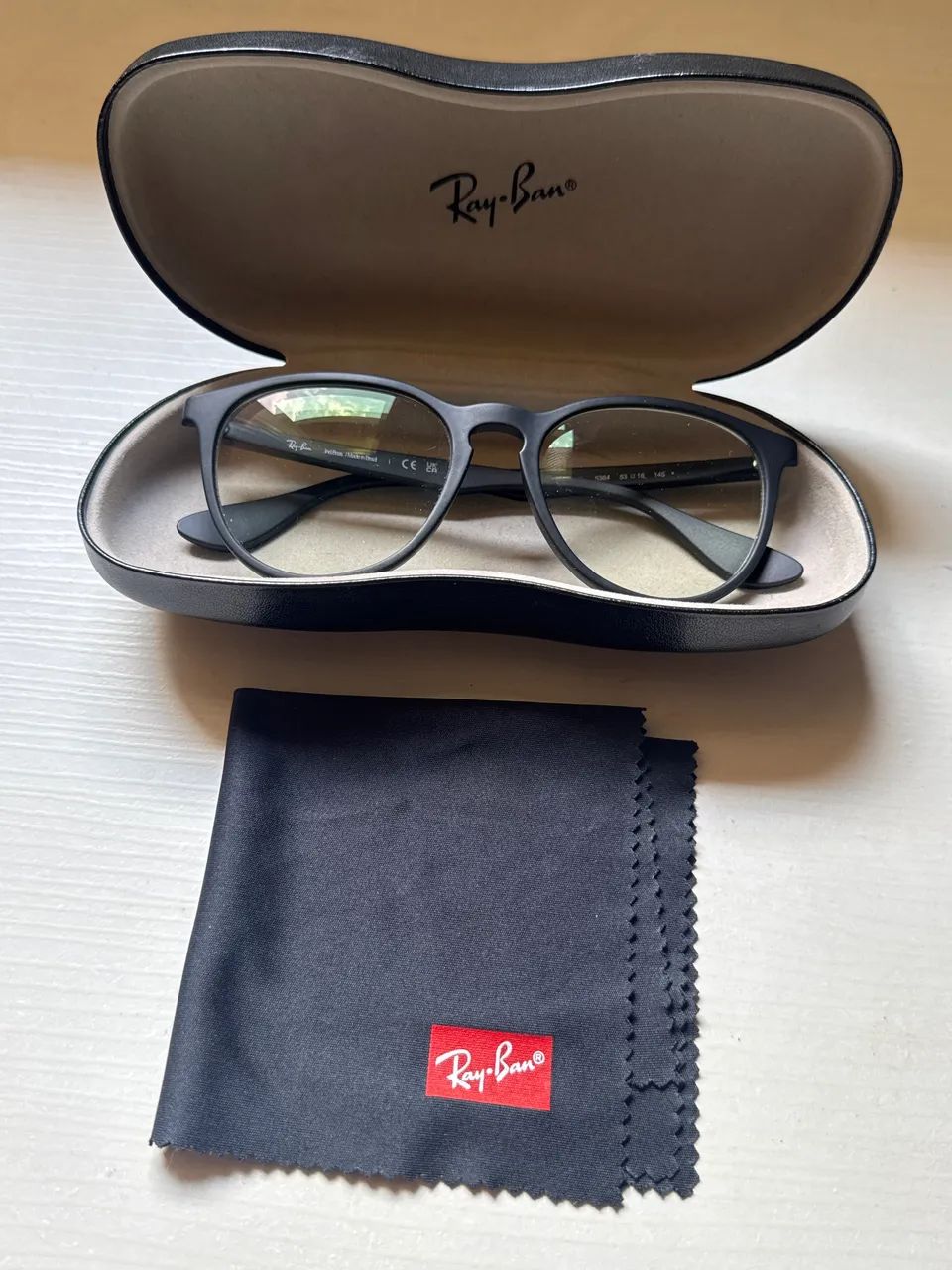 armação ray-ban preto fosco - Foto 2