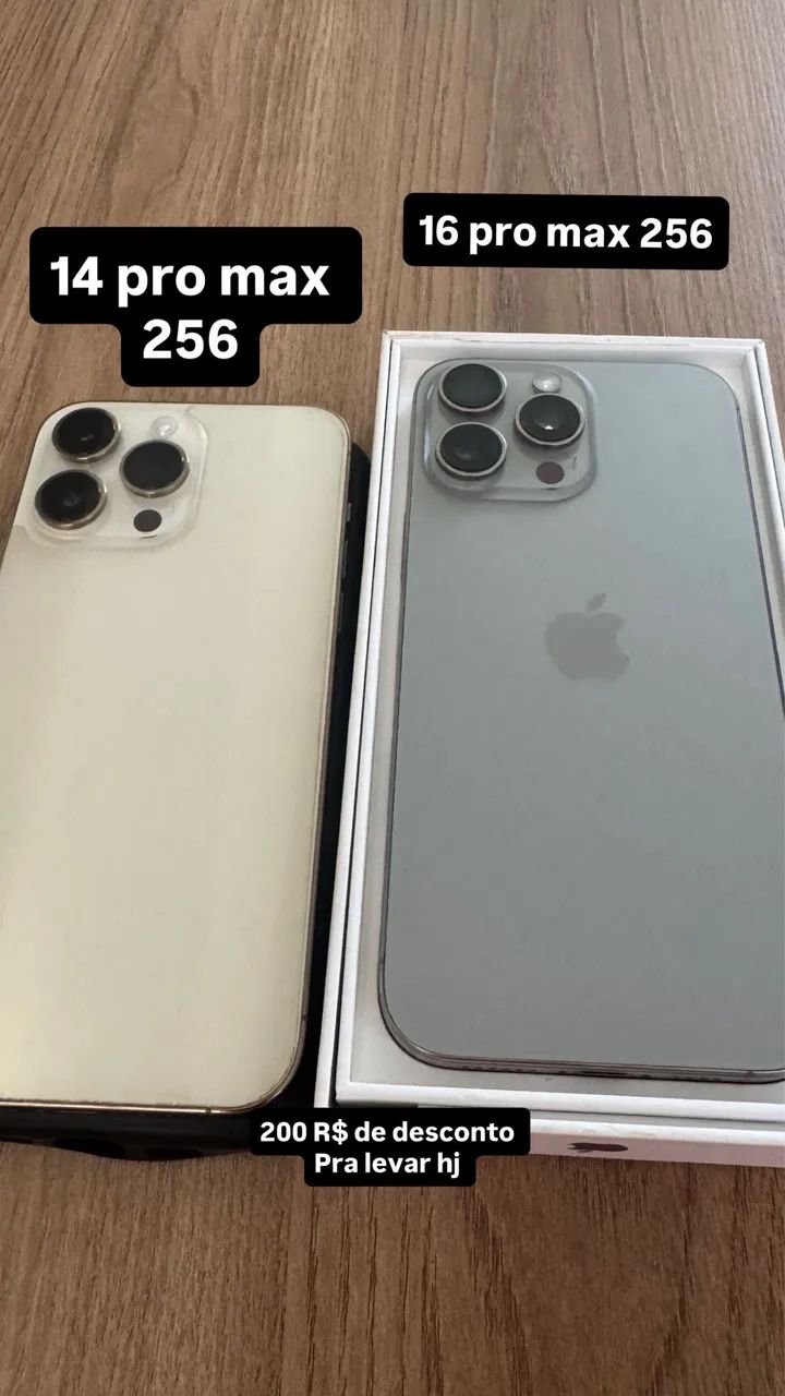 Oportunidade! iPhone 14 Pro Max 256 gb todo original, impecável 
