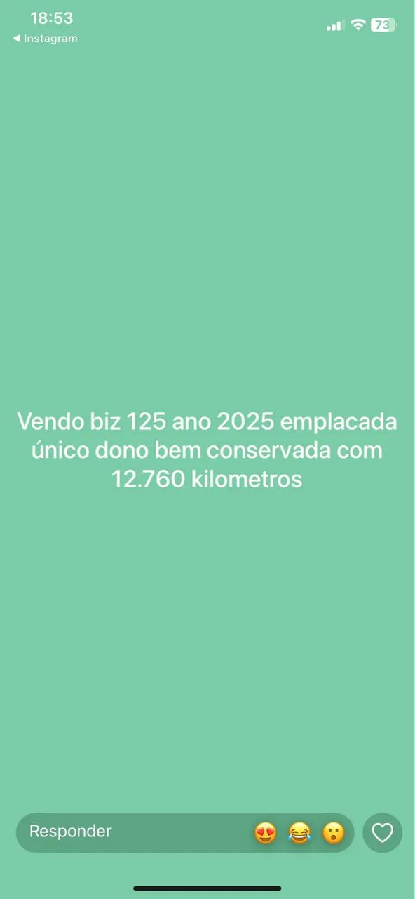Moto bem conservada