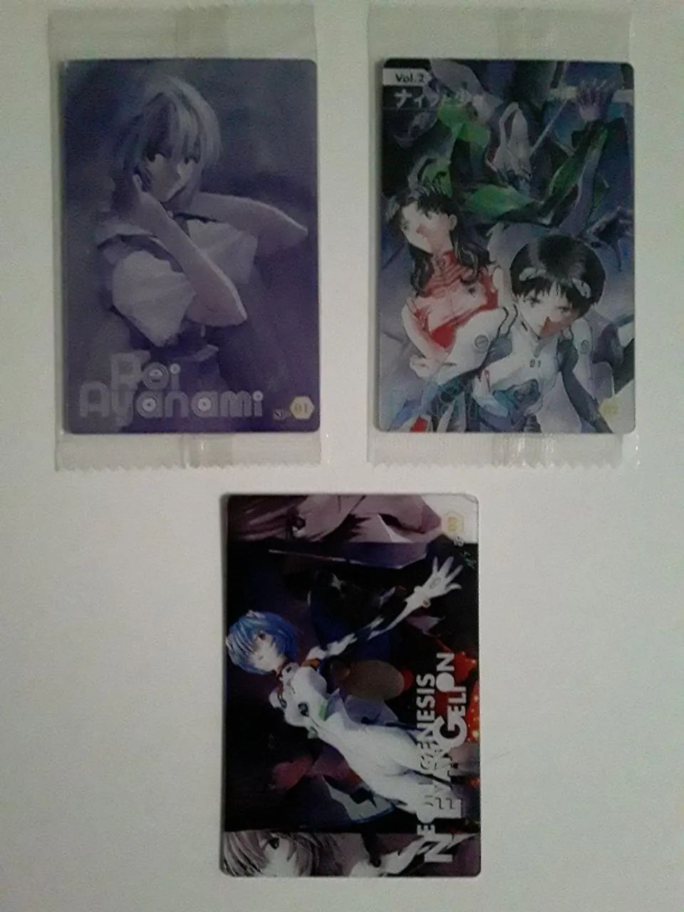 53 Cards Neon Genesis Evangelion Importados e Raros - Foto 3