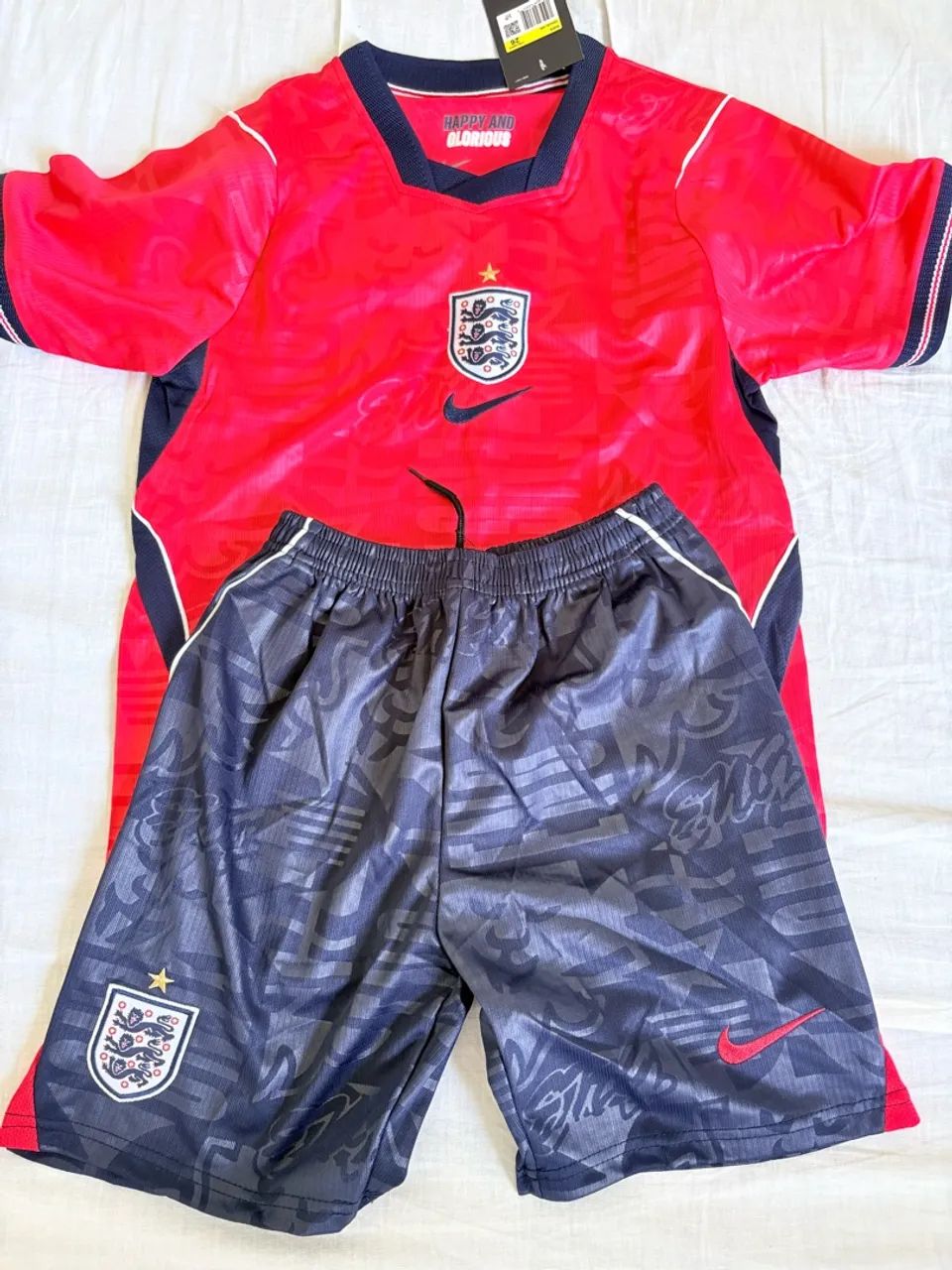 Conjunto camisas times infantil 10 anos - Foto 4