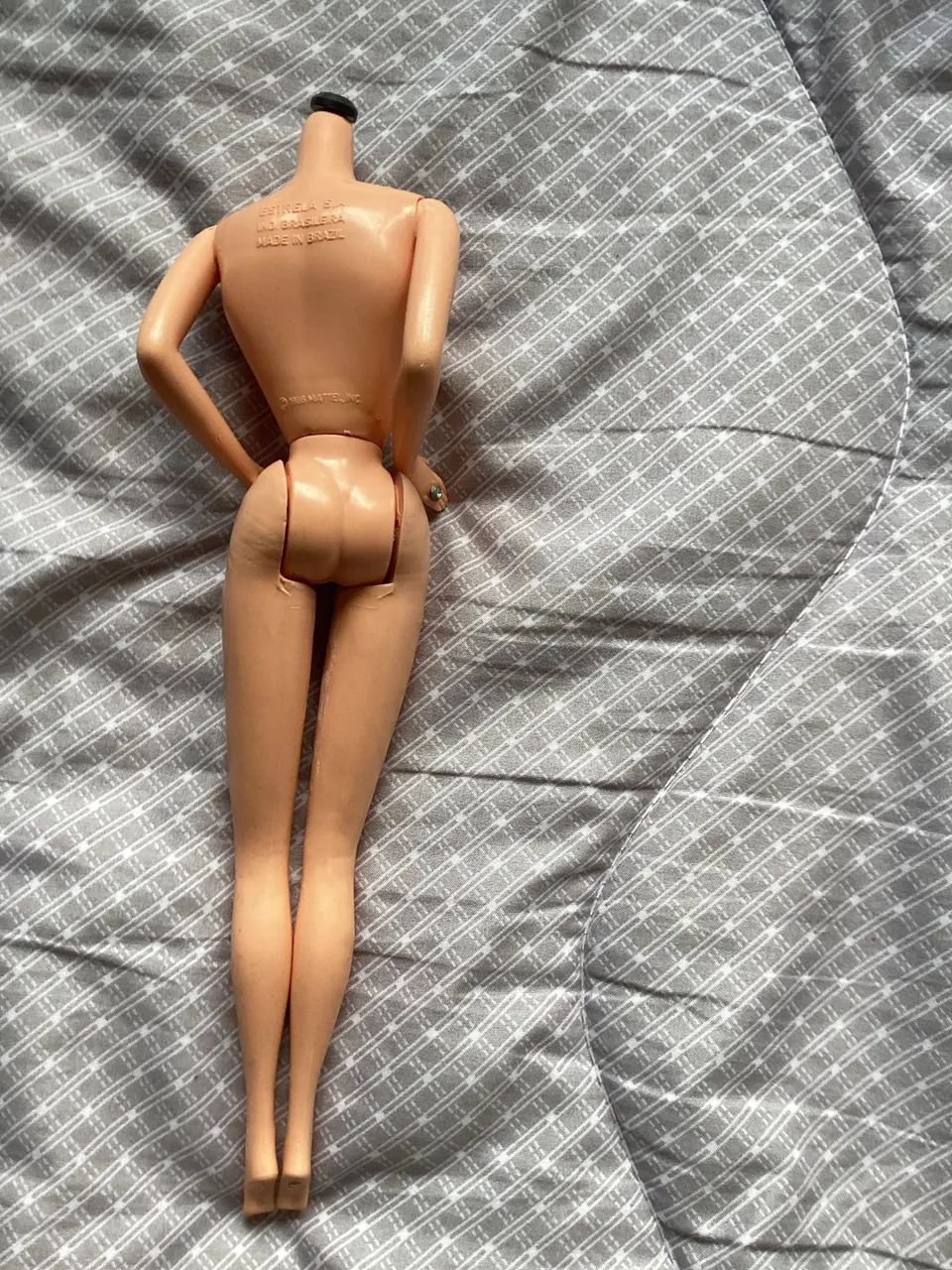 Boneca Barbie estrela corpo rosado