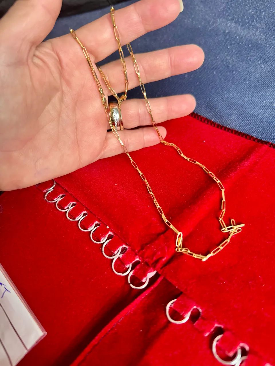 Corrente linda em ouro 18 quilates  - Foto 2