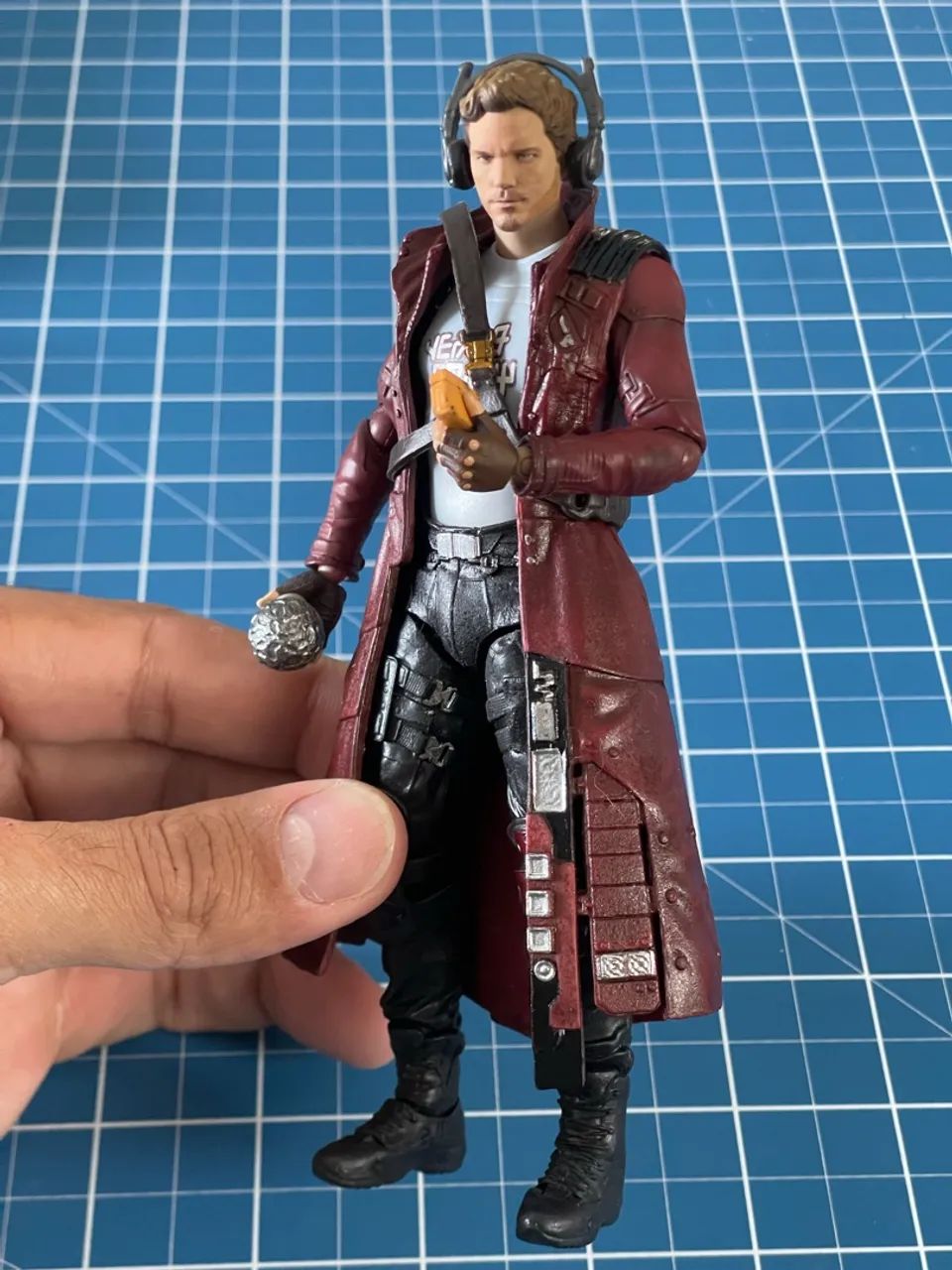 Star Lord / SH Figuarts original + Customização  - Foto 2