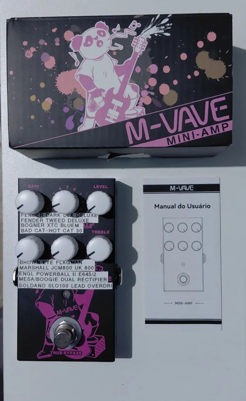 Pedal M-Vave MiniAmp