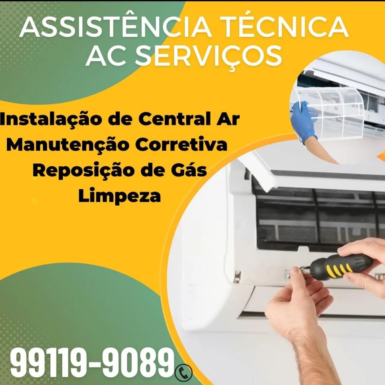 Técnico em central de ar 