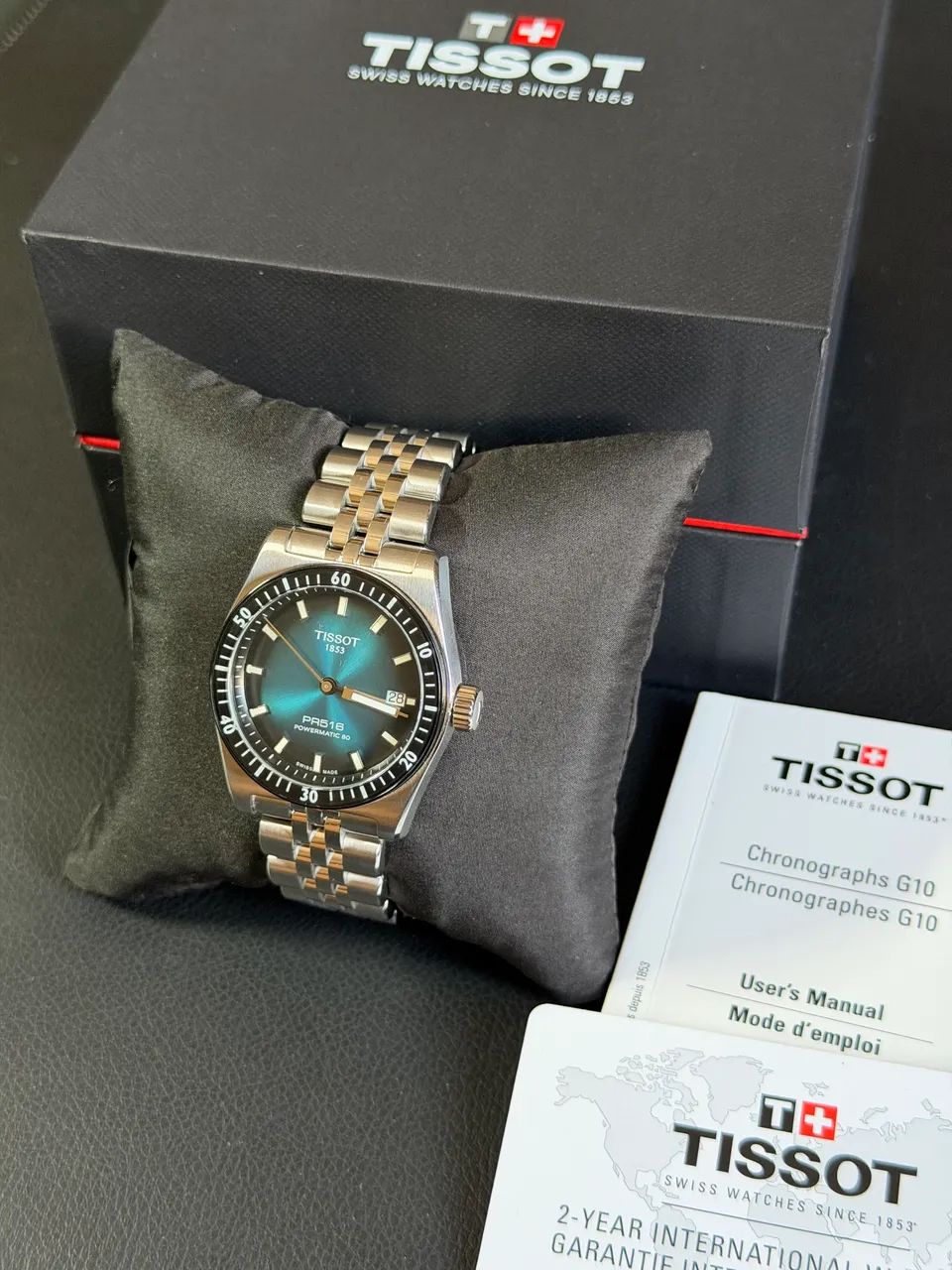 Tissot PR516 Powermatic 80 - Azul