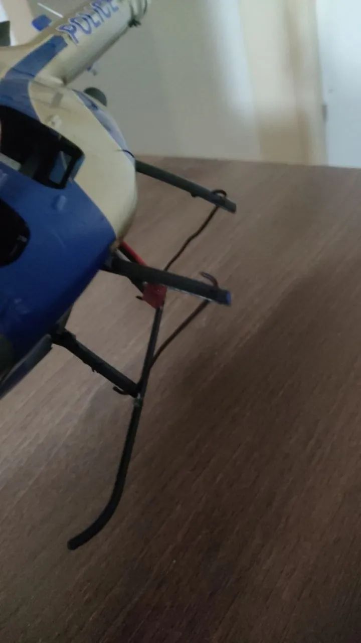 rc helicoptero  E-Flight blade cx3  - para retirada de componentes - Foto 4