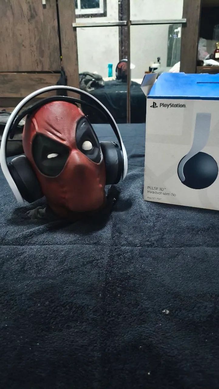 Pulse 3D+suporte do Deadpool 