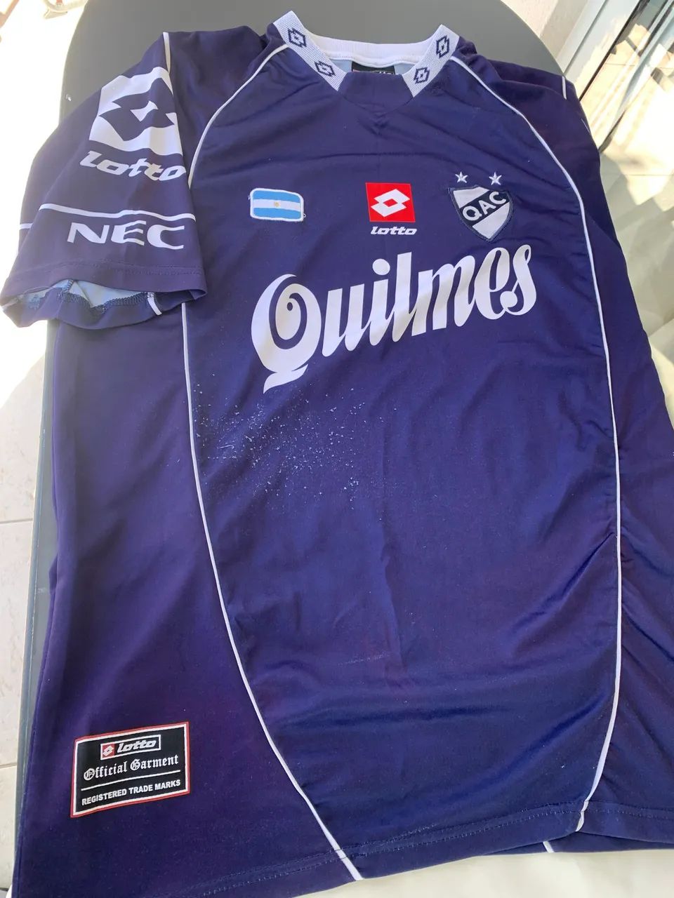 Camisa futebol Quilmes ARG 2004