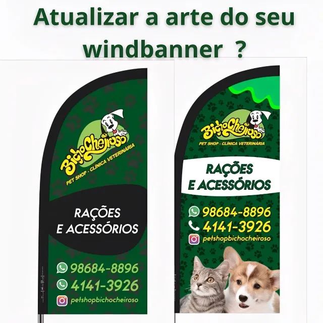 Bandeira NOVA para o seu windbanner - Foto 4