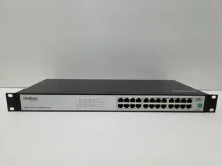Switch Intelbras SG 2400 Qr+ 24 Portas Gigabit
