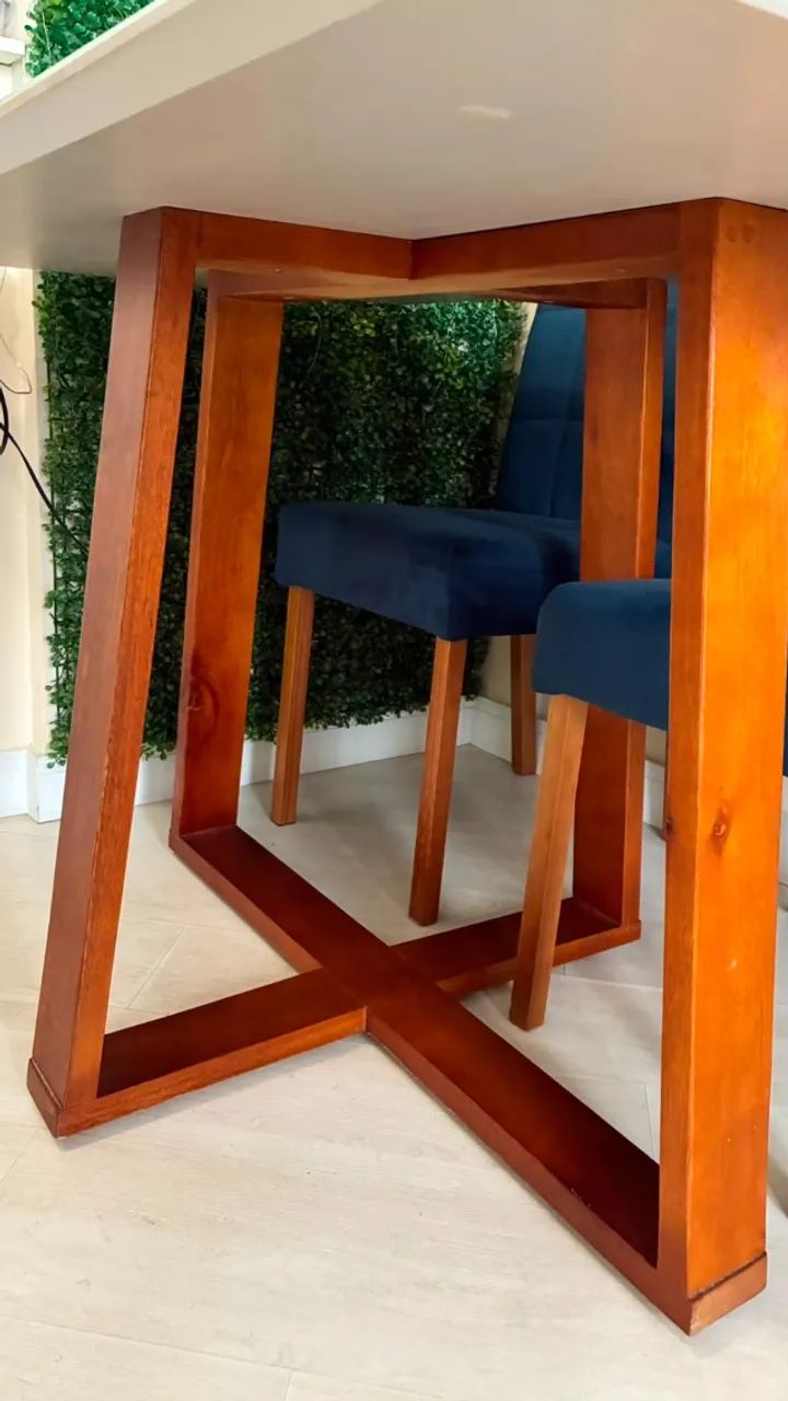 Mesa de jantar com 4 cadeiras - Foto 2