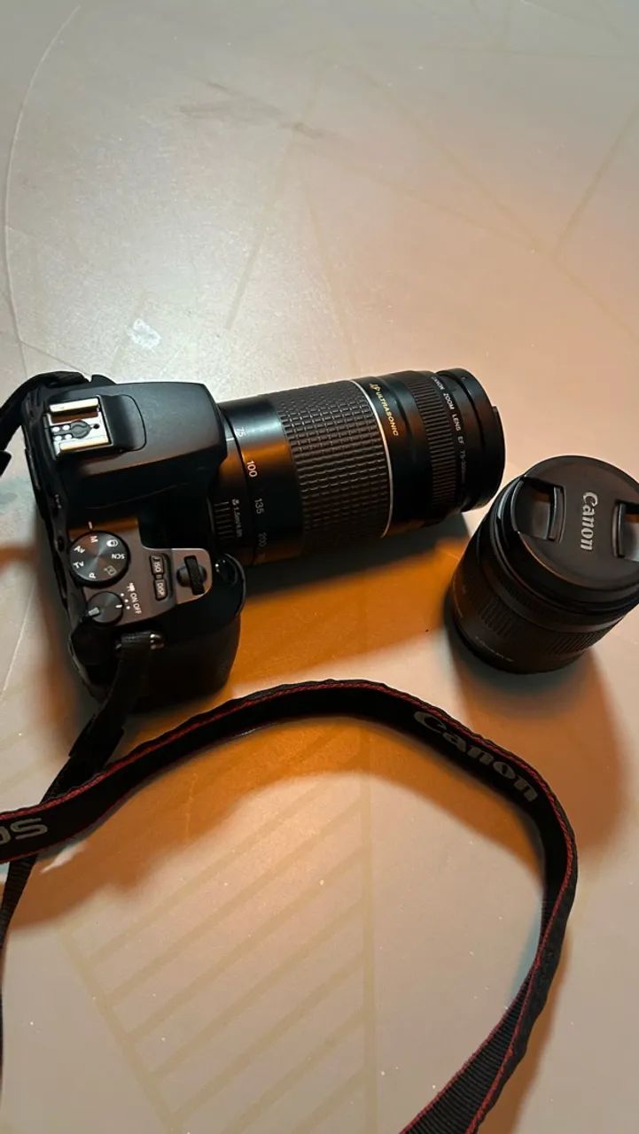 Cânon Sl3 com duas lentes  - Foto 4
